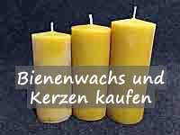 Shop-Abteilung Bienenwachs und Kerzen kaufen