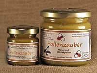 Streichzarter,
 intensiver Pollenzauber im 60g- und 250g-Glas